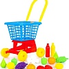 Тележка игрушечная Полесье Supermarket №1 с набором продуктов 42989