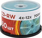 CD-RW диск Mirex 700Mb 12х UL121002A8B (50 шт.)