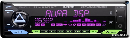 USB-магнитола Aura Indigo-879DSP MkII Hi-Power