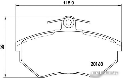 Brembo P85011