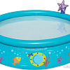 Каркасно-надувной бассейн Bestway My First Fast Set Spray Pool 57326 (голубой, 152x38)