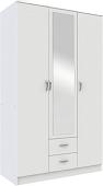Шкаф распашной Anrex Romano 3D2SZ (белый)
