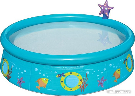 Каркасно-надувной бассейн Bestway My First Fast Set Spray Pool 57326 (голубой, 152x38)