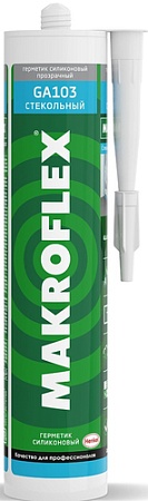 Герметик Makroflex GA103 для стекла 300 мл (прозрачный)