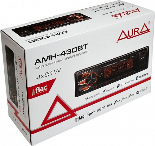 USB-магнитола Aura AMH-430BT