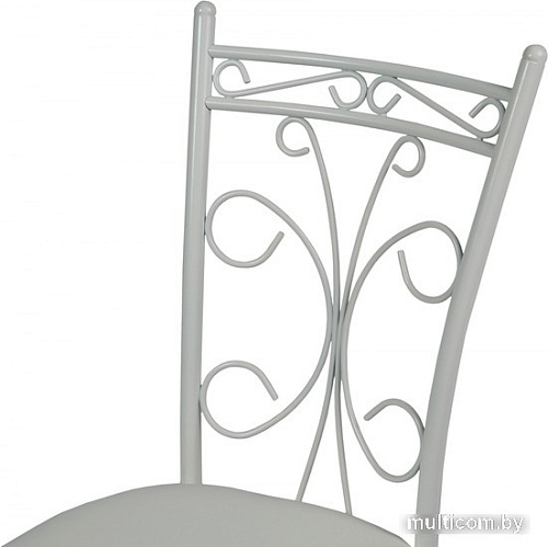 Стул Древпром Неаполь ДП2-16 (белый матовый/линкольн белый)