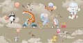Фотообои Citydecor Cute&Lovely 2 500x270