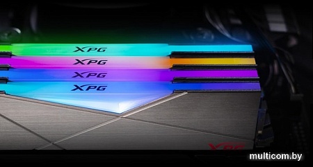 Оперативная память ADATA XPG Spectrix D50 RGB 16ГБ DDR4 3600 МГц AX4U360016G18I-ST50