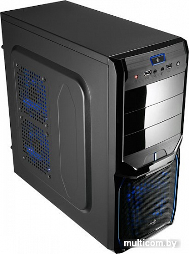 Корпус AeroCool V3X Evil Blue Edition