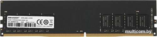 Оперативная память Hikvision 4ГБ DDR4 2666 МГц HKED4041BAA1D0ZA1/4G