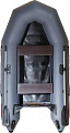Моторно-гребная лодка Leader Boats Тайга-290-М 2912021 (серый)
