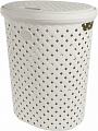 Корзина Plast Team Rattan PT408711048 (молочный туман)