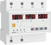 Реле контроля фаз КС RVF-3-63A 82738