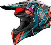 Мотошлем Airoh WRAAAP Cyber WRC32-XXS (XXS, оранжевый глянец)