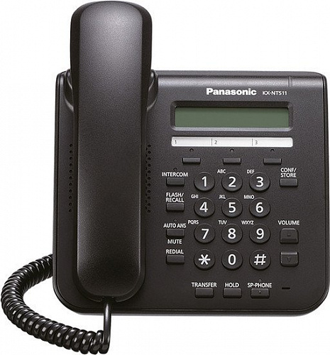 Проводной телефон Panasonic KX-NT511A Black