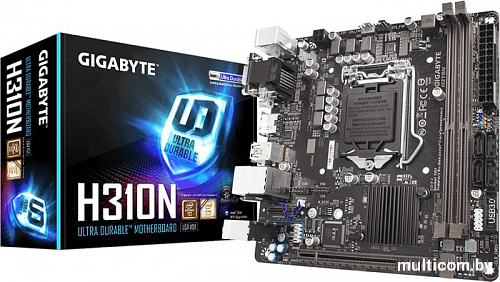 Материнская плата Gigabyte H310N (rev. 1.0)