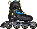 Роликовые коньки Tech Team Accord 2021 (р. 30-33, черный/синий)