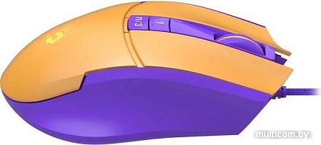 Игровая мышь A4Tech Bloody L65 Max (желтый/фиолетовый)