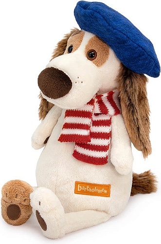 Классическая игрушка BUDI BASA Бартоломей в берете и шарфе Bart27-060