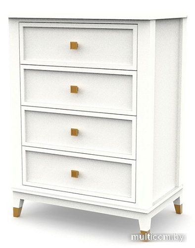 Комод Молодечномебель Nevada B4 ВМФ-1903 (дуб оксфорд)