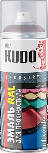 Эмаль Kudo для профнастила RAL 8017 0.52 л (шоколадно-коричневый)