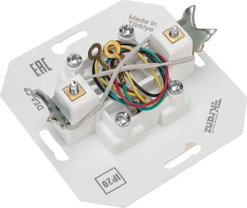 Розетка телефонная Kranz KR-78-0252