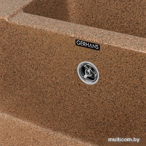 Кухонная мойка Gerhans C10 (терракот)