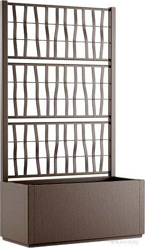 Кашпо Stefanplast 68603 (коричневый)