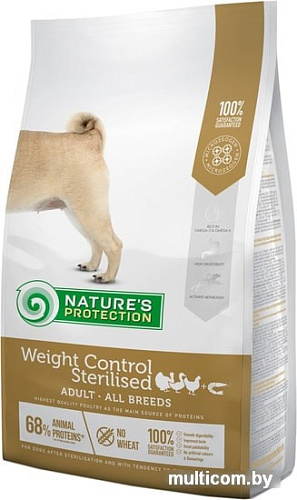 Сухой корм для собак Nature's Protection Weight Control Sterilised 12 кг