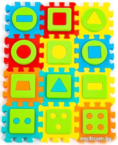 Мозаика/пазл Полесье Пазл №3 91420 (24 элемента, в пакете)