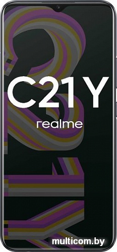 Смартфон Realme C21Y RMX3263 4GB/64GB азиатская версия (черный)
