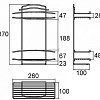 Milardo Полка 212W020M44