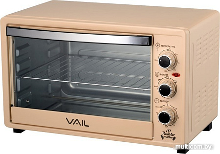 Мини-печь Vail VL-5000 (бежевый)