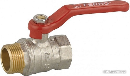 Запорная арматура Ferro Кран шаровый 1" KPS31