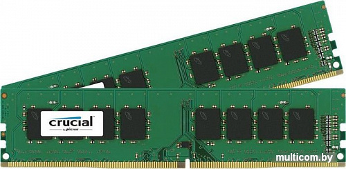 Оперативная память Crucial 2x4GB DDR4 PC4-19200 CT2K4G4DFS824A