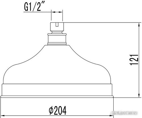 Душевая лейка Lemark LM8989C