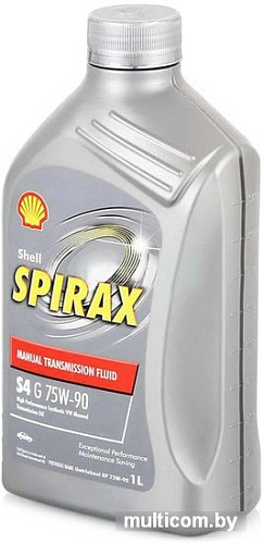 Трансмиссионное масло Shell Spirax S4 AT 75W-90 1л