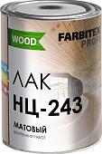Лак Farbitex Profi Wood НЦ-243 1.7 кг (матовый)