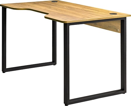 Геймерский стол Millwood Лофт Гонконг ДТ-3 120x70x75 (дуб золотой Craft/металл черный)