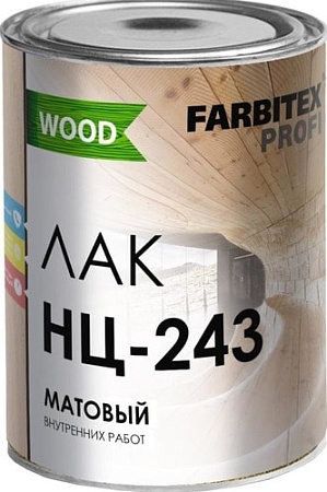 Лак Farbitex Profi Wood НЦ-243 1.7 кг (матовый)