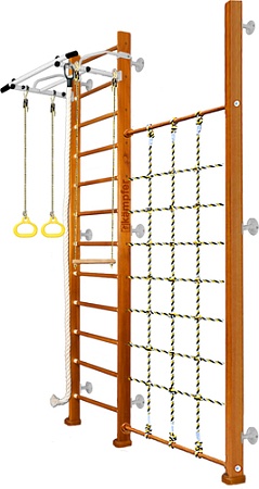 Детский спортивный комплекс Kampfer Winner Wall (3 м, классический/белый антик)