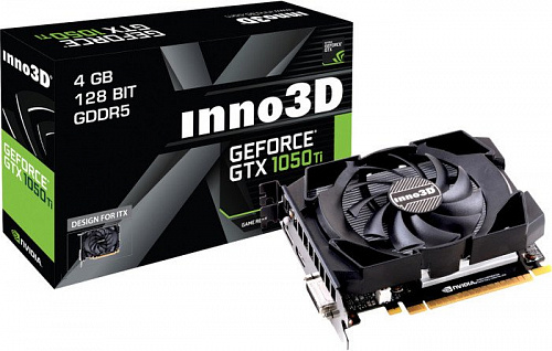 Видеокарта Inno3D GeForce GTX 1050 Ti Compact 4GB GDDR5