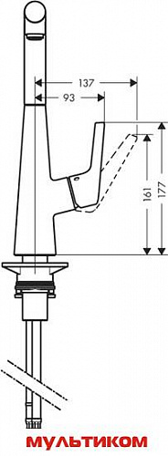 Смеситель Hansgrohe Talis Select S 72820000