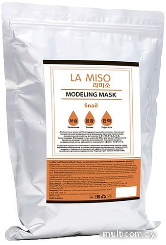 La Miso Моделирующая альгинатная маска с муцином улитки 1000 г
