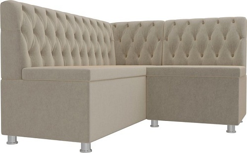 Угловой диван Mebelico Мирта 107594 (правый, бежевый)