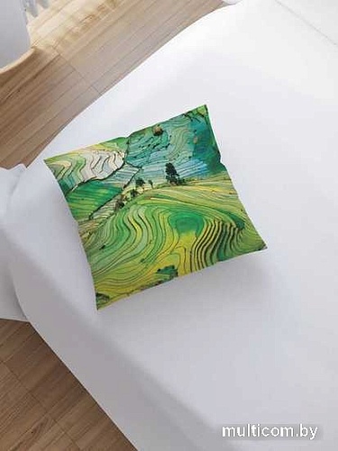 Чехол на подушку JoyArty Холмы грез sl_7124
