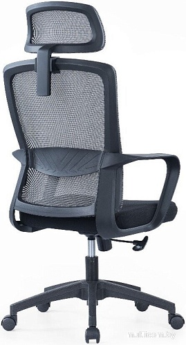 Офисное кресло SitZone U-060A (сетка/ткань, черный, крестовина пластик)