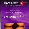 Мяч для настольного тенниса Roxel Prime (оранжевый, 3 звезды, 6 шт.)