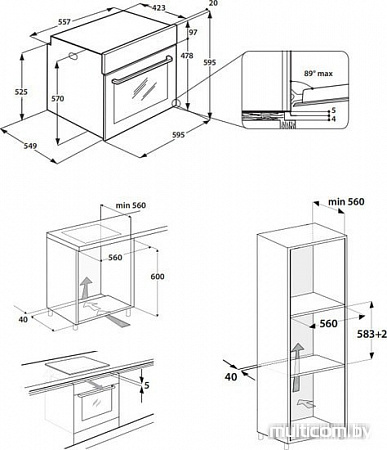 Духовой шкаф Hotpoint-Ariston FA5 841 JH BLG HA