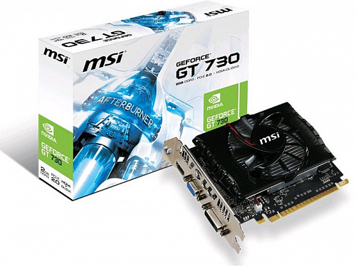 Видеокарта MSI GeForce GT 730 2GB DDR3 (N730-2GD3V2)